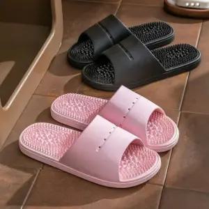 쾌적한 지압슬리퍼 마사지슬리퍼 직장인 피로 관리 용품 구성