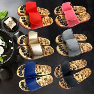 튼튼한 마사지슬리퍼 여성용 지압슬리퍼 붓기 관리 홈케어 소품 일체