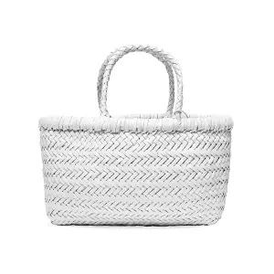 드래곤디퓨전 가방 8809 WHITE 플랫 고라 미니 바스켓 여성토트백 당일발송