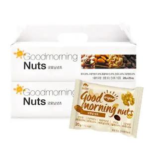 [NS홈쇼핑]굿모닝너츠 하루한줌견과 오리지날 2박스(총50봉)[34923842]