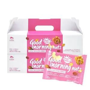 [NS홈쇼핑]굿모닝너츠 하루한줌견과 크랜베리요거트 2박스(총50봉)[34923815]