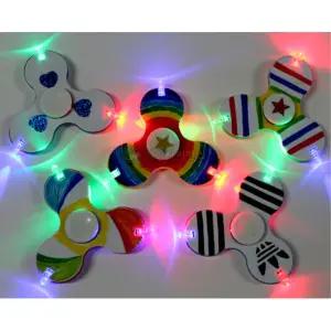 LED 창작 창의 피젯스피너 1P 회전원리 실험 키트 과학 만들기 학교 기자재 중3