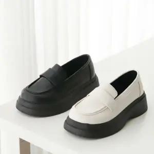 여자 클래식 착용 시즌리스 단화 플랫폼 베이직 슈즈