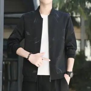 남친 캐주얼 바람막이 점퍼 아우터 차이나 봄가을 솔리드 상의 MODU3