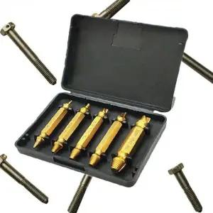 [하프클럽/]리무버 나사 추출기 세트 리무버비트 티타늄 5종