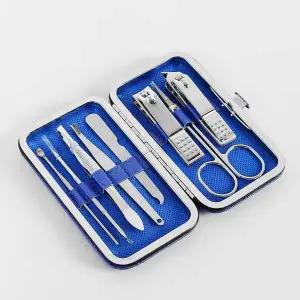 [셀러에이드]손톱깎이 세트 8종 블루 손질 귀이개 그루밍 깍기