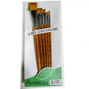 [셀러에이드]폼아트 브러쉬 6종 세트 네일 아트 브러쉬