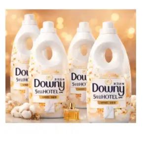 다우니 섬유유연제 화이트 코튼 향 1L 4개