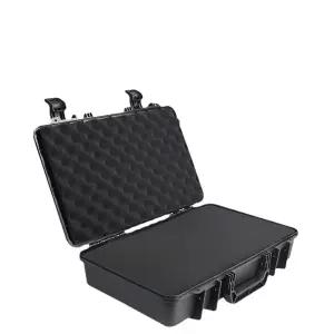 휴대용 직사각형 야외 모니터링 장비 보호 플라스틱 상자 사진 장비 보관 상자 도구 케이스