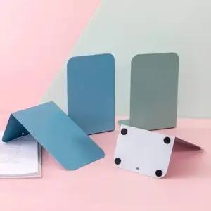 책상 책꽂이 철제 이동식 정리함 라이트그린 2p