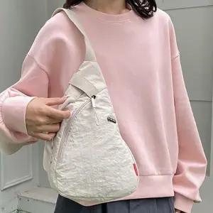 [라일리] Rly 캔버스 슬링백 메신저 어깨 가방 소품 메신저백