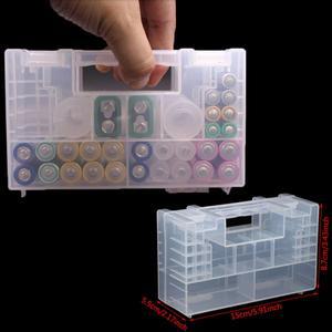 플라스틱 배터리 박스 보관 케이스 홀더 정리함 AA C D 9V