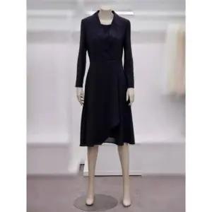 프렐린 세이브존02 V네크라인 정장 원피스 RJO2510101158703