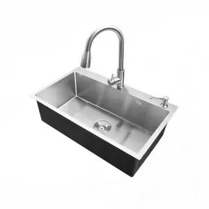 스텐 싱크볼 개수대 카페용 설치 사무실용 사각 언더볼