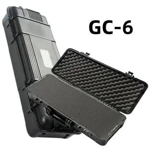 방수 하드 운반 도구 케이스 주최자 보관 상자 카메라 사진 명소 보호기 스폰지가있는 도구 상자