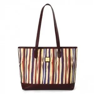 빅 숄더백 여성 데일리 색동 가방 옐로우콤비D