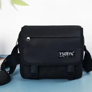 크로스백 미니 메신저백 파우치 가방 블랙