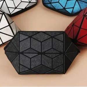 뷰티 파우치 메탈릭 파우치 클러치 가방 블랙