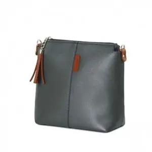 크로스 숄더백 여성 핸드백 스퀘어 가방 그레이