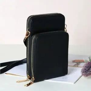 여성 가방 크로스백 미니 핸드폰 보조 블랙