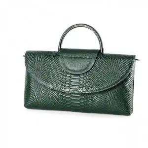 가죽 클러치백 파우치백 크로스 스퀘어 가방 그린