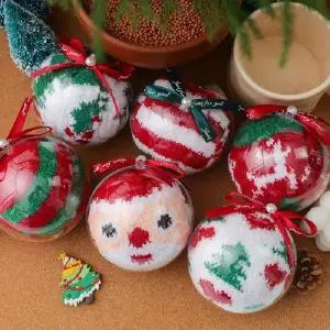 방한 양말 루돌프 산타 눈사람 크리스마스 볼 수면양말 DIY 선물용