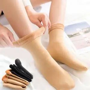 방한 양말 겨울 융털 스타킹 혹한기 보온 여자 기모 겨울극 세사 극세사 레깅스 따뜻한