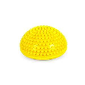 아이워너 미니마사지쿠션 레몬옐로우 핸드마사지 전신운동 허리