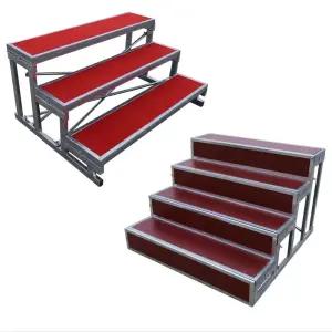 이동식 무대 계단 사다리 플랫폼 공연 접이식 프레임