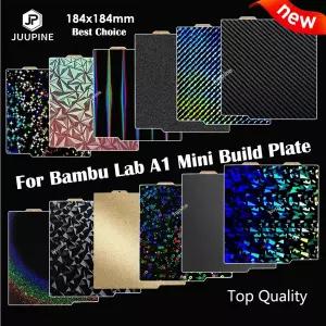 Bambu Lab A1 미니 빌드 플레이트 양면 H1H PEY PEO PET PEI 베드 스프링 강판 Pei 시트 184x184 Bambulab