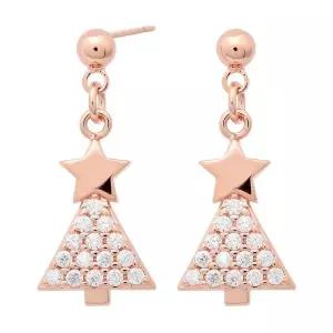 [NS홈쇼핑][미니아트] 14K 골드필드 핀 츄링 트리 크리스마스 스터드 귀걸이..[35857382]