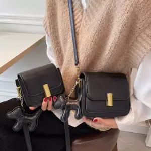 여성크로스백 강아지 레트로 미니 크로스백 여성 숄더백 여자