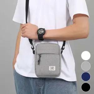 남자크로스백 스퀘어 미니 캐주얼 크로스백 가방 남성 슬링백 남자