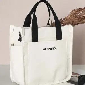 여성 캔버스 천 데일리 가방 에코 토트 크로스백 미니가방