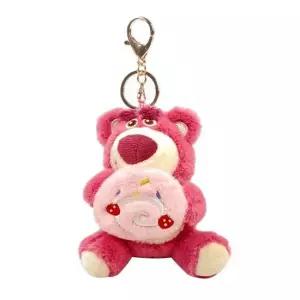 디즈니 토이스토리 랏소 디저트 가방고리(롤케이크) 캐릭터가방인형