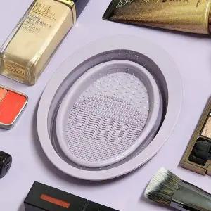 메이크업 브러쉬 세척 실리콘