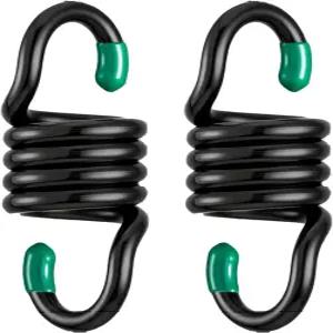 Aheucndg 헤비 듀티 해먹 걸이 키트 1300LBS M8 용량의 야외 실내 활동을 위한 스프링 의자 2팩 포치 스윙