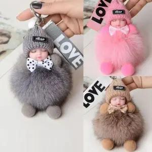 [하프클럽/]인형 자동차 키홀더 귀여운 가방 악세사리 열쇠고리