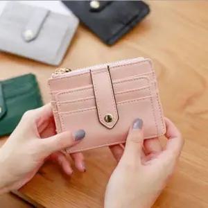 [하프클럽/]여성용 휴대용 카드 지갑 감성 신분증 홀더 아이템