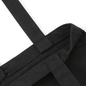 2p세트 29x32.5cm 숄더백 에코백 무지 검정