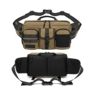 트렌드 데일리 바디백 택티컬 아웃도어 카키 가방 남성웨이스트백