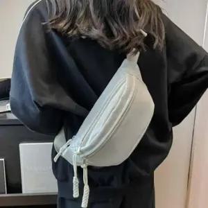 학생용힙색 캐주얼 바디 크로스 슬링백 남녀 공용힙색