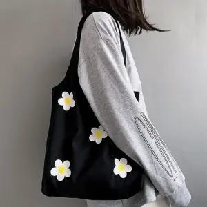 데이지 캔버스 에코백 캔버스 가방 숄더백 천 가방