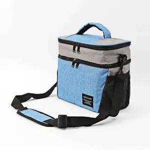 B132 보온보냉 가방 옥스퍼드 블루 단열재 방수