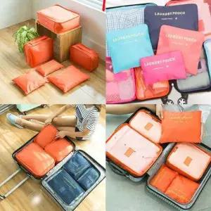 여행파우치 세면도구 수납 정리 파우치세트 트렁크 여행용