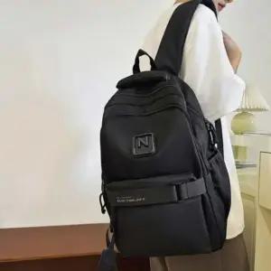 남성백팩 캐주얼 백팩 입체N로고 입체N로고