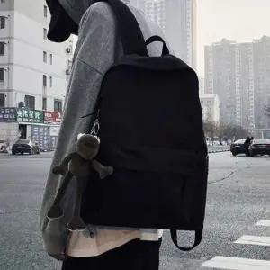 데일리 베이직 포켓 백팩 학생 남녀공용 수납 책가방