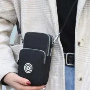 크로스백 크로스백 미니 가방 핸드폰 여행 여성 나일론 가벼운