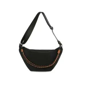 캐주얼 크로스백 데일리 매듭줄 무지 가방 브라운 여행용크로스백