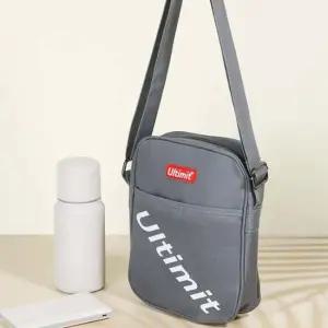 남성크로스백 학생 크로스백 데일리 여행 보조 가방 그레이